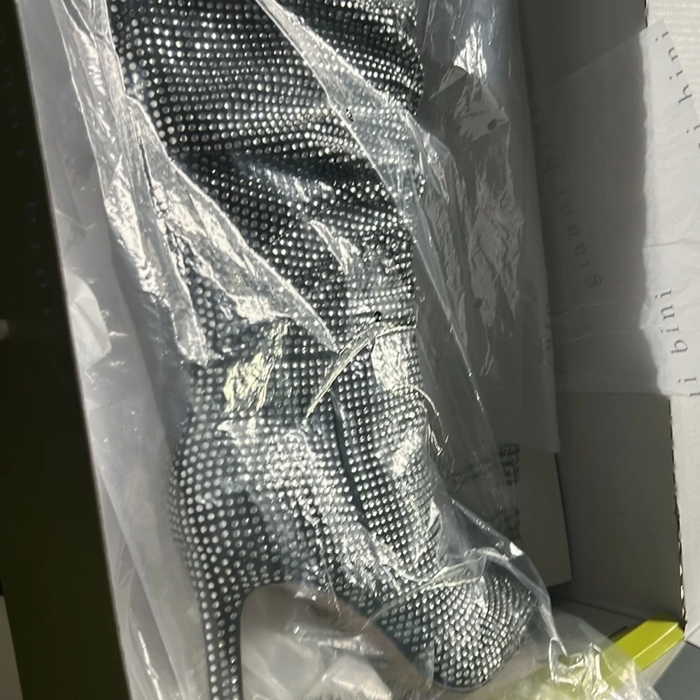 Gianni Bini Rhinestone Knee Boots - Picture 7 of 10